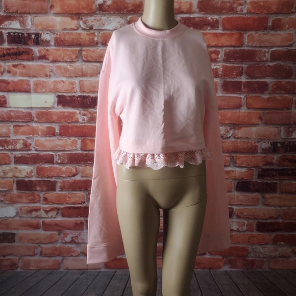 Fenty Puma Rihanna Cropped Sweatshirt XS & S NWT - Picture 5 of 7